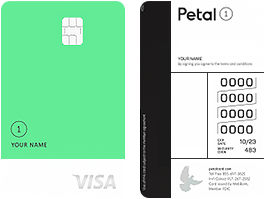 Petal® 1 "No Annual Fee" Visa® Credit Card - DeluxCards