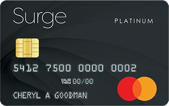 Surge Mastercard® Credit Card - DeluxCards