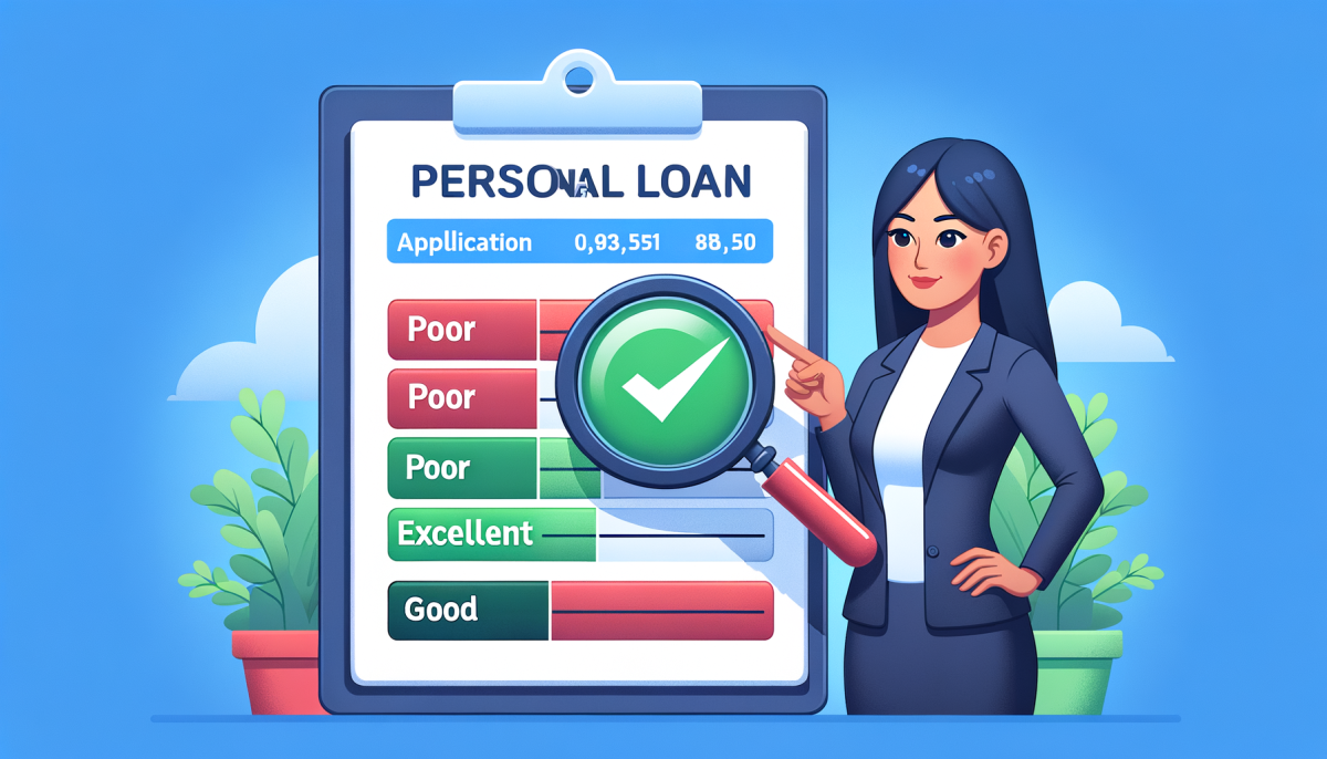 Personal loan on credit scores